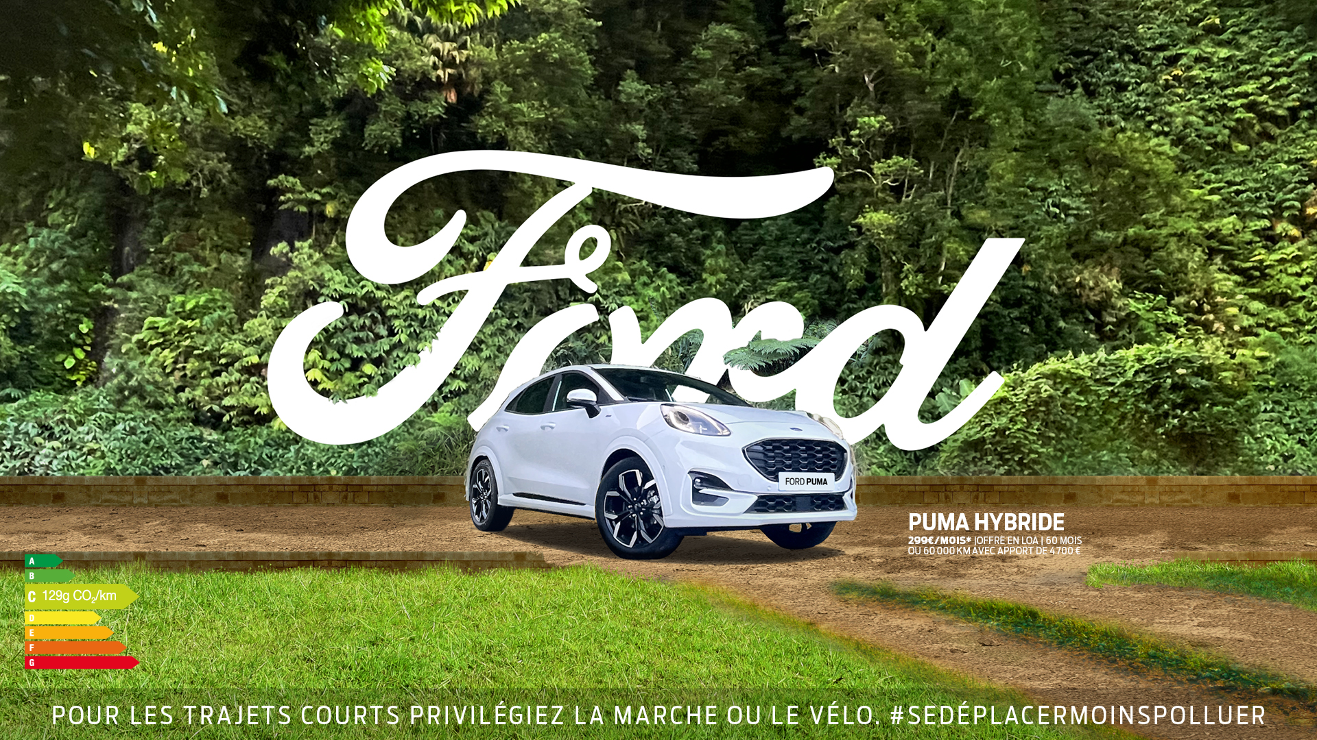 offre Ford Puma - Mars 2023 - 349€/mois- Ford Réunion