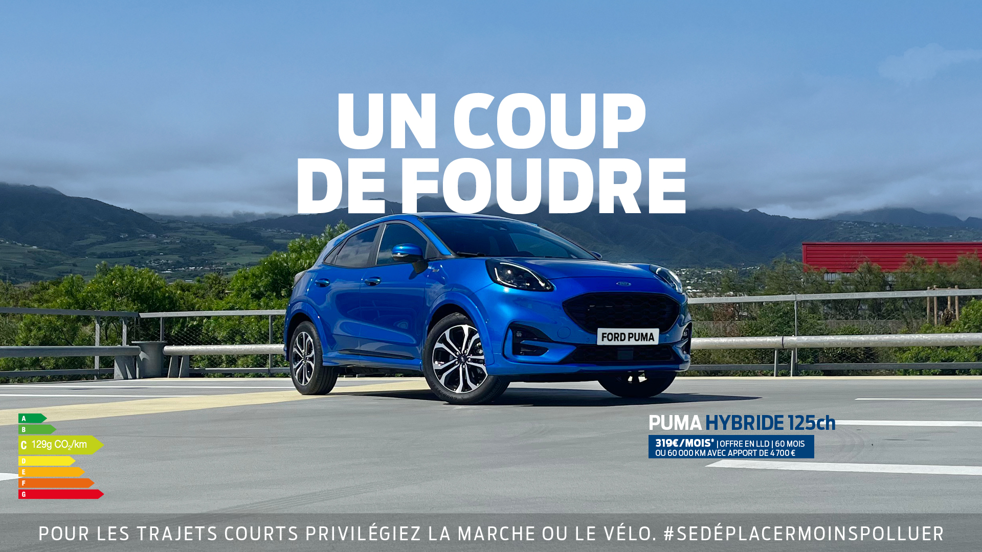 offre Ford Puma - Mars 2023 - 349€/mois- Ford Réunion