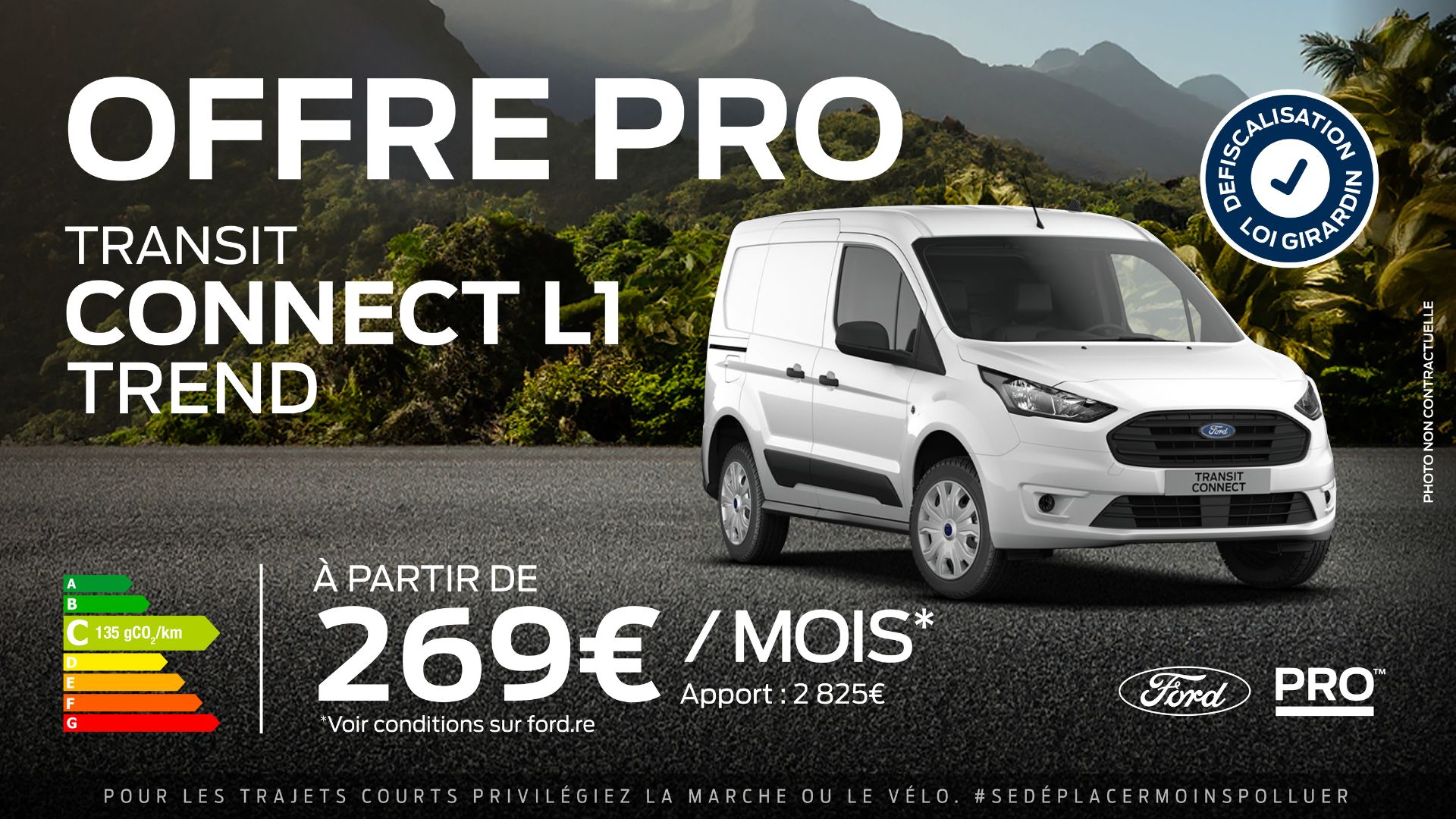 Transit Connect L1 - Ford Réunion - Octobre 2024