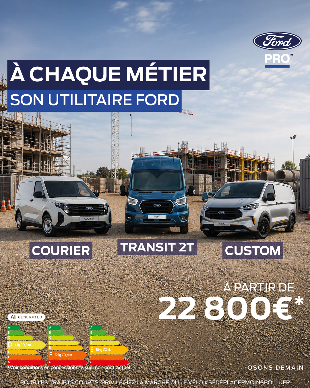 Offre Gamme Utilitaire - Octobre 2026