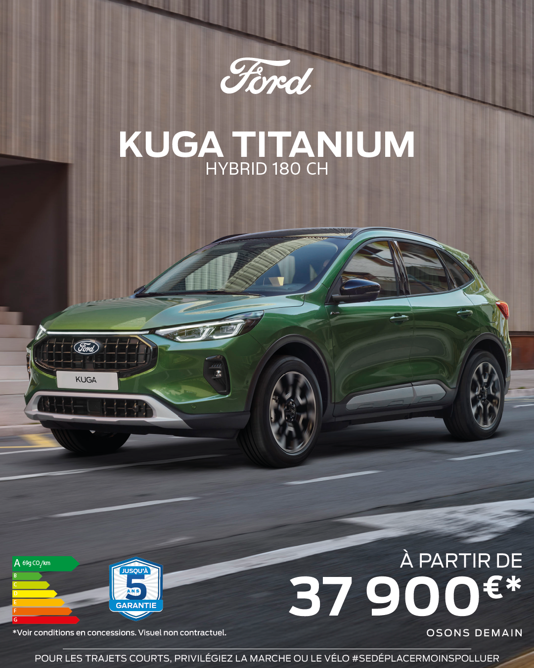 Offre Kuga FHEV - Octobre 2026 - Ford Réunion VM