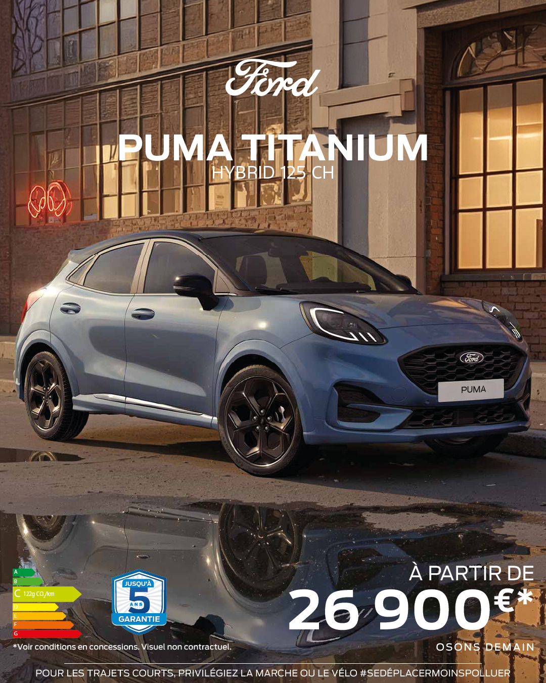 Offre Puma - Octobre 2026
